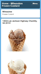 Mobile Screenshot of milwaukeefrozencustard.com